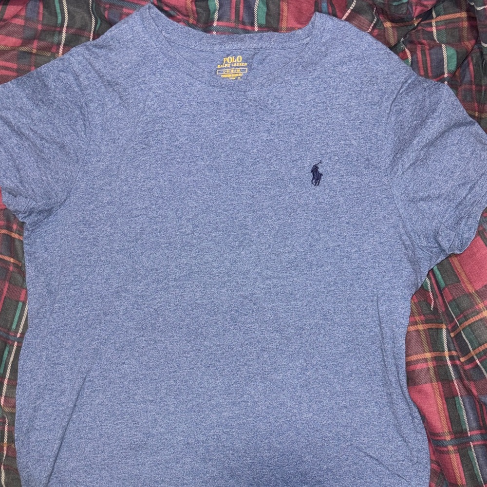 Polo by Ralph Lauren Heather Blue Short Sleeve Tee